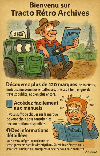Revue Technique et Manuels de réparation Tracteur Agricole - Tracto